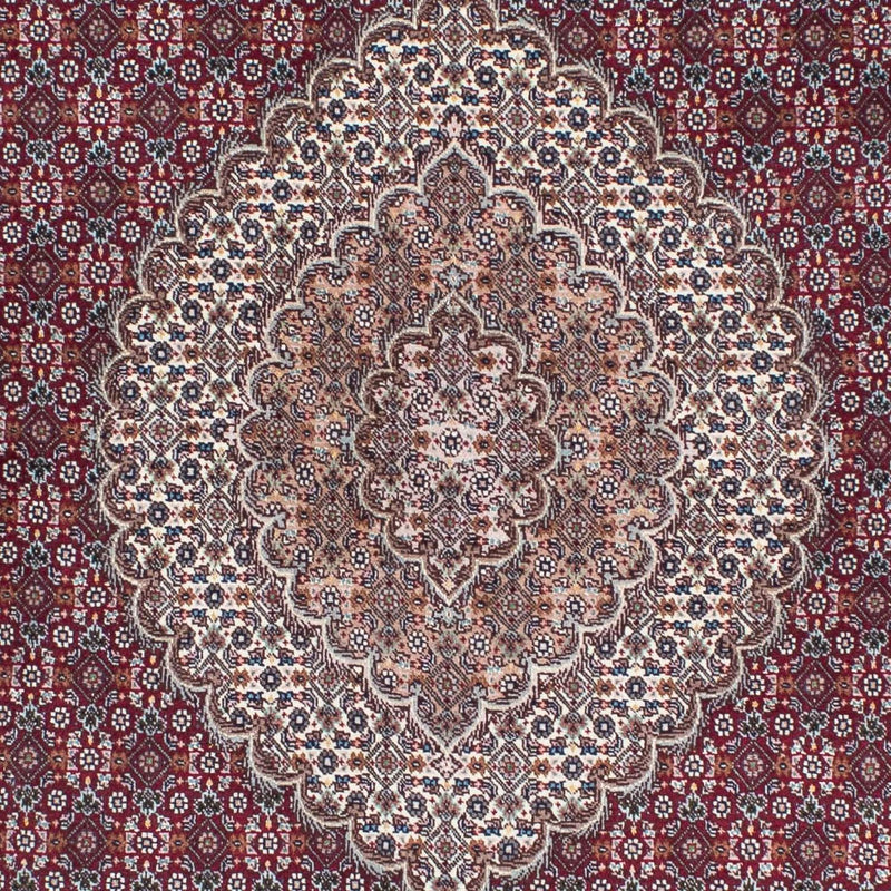 Tappeto Persero - Tabriz - 210 x 152 cm - rosso scuro