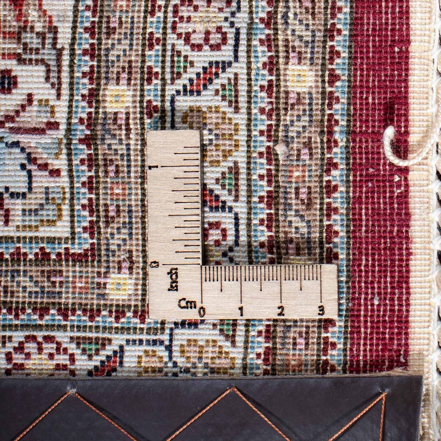 Tappeto Persero - Tabriz - 210 x 152 cm - rosso scuro