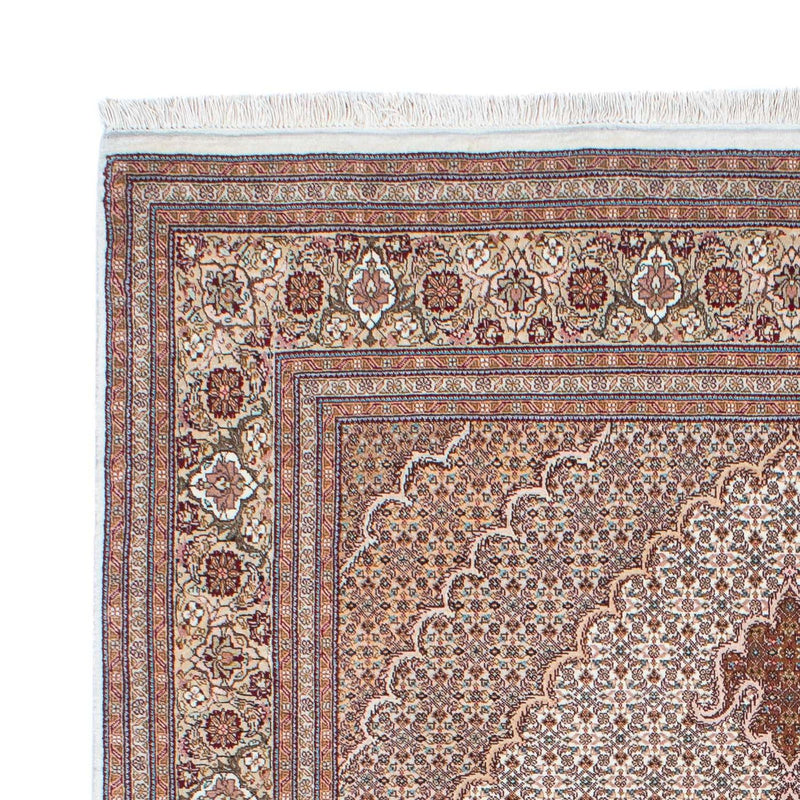 Tappeto Persero - Tabriz - 214 x 154 cm - marrone chiaro