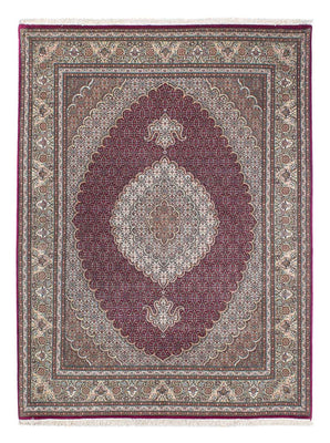 Tappeto Persero - Tabriz - 206 x 153 cm - rosso scuro