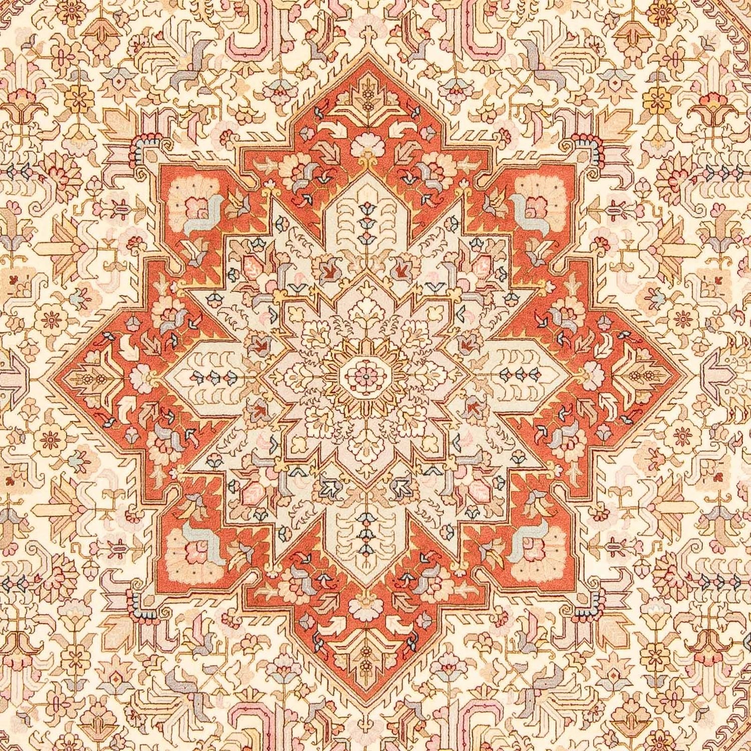 Tappeto Persero - Tabriz - Reale - 305 x 207 cm - beige