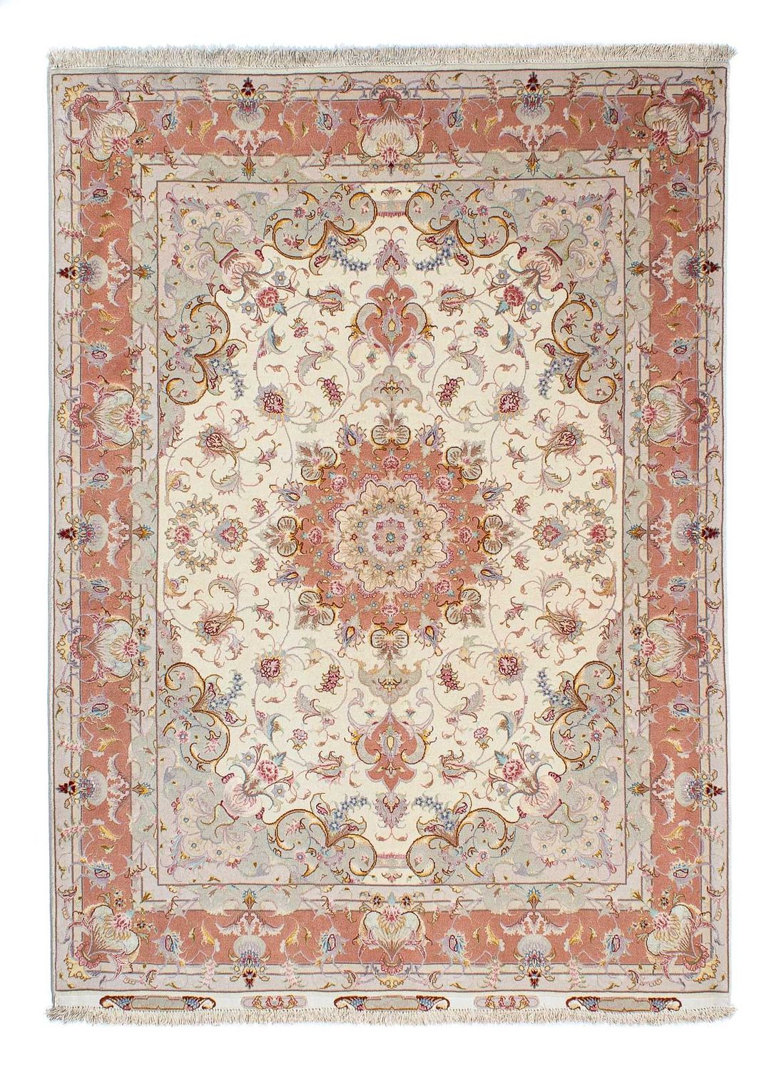 Tappeto Persero - Tabriz - Reale - 205 x 152 cm - beige