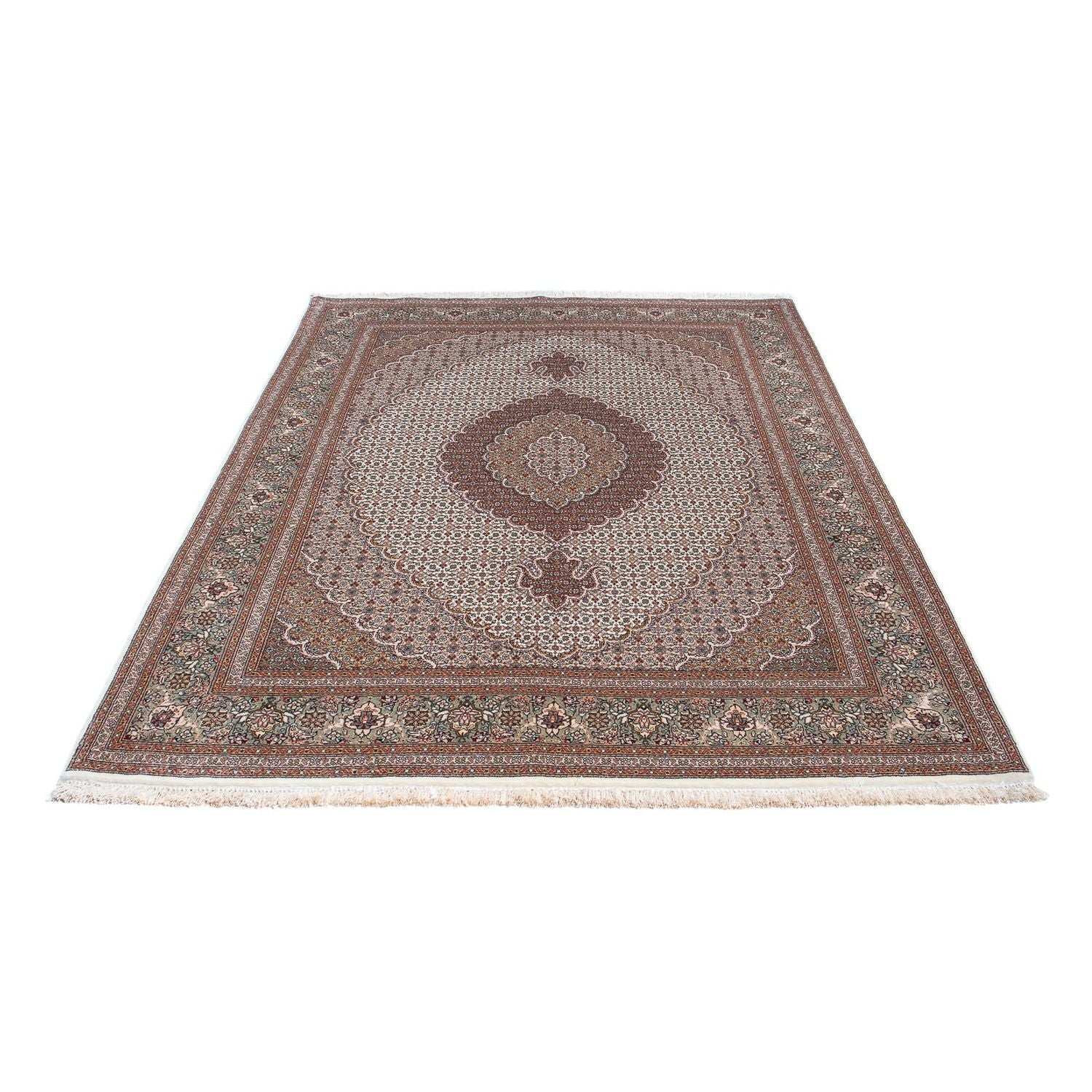 Tappeto Persero - Tabriz - 210 x 152 cm - beige