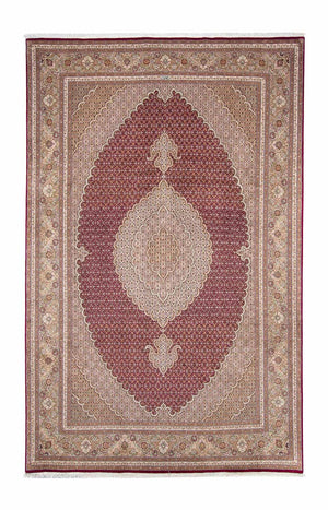 Tappeto Persero - Tabriz - 323 x 204 cm - rosso scuro