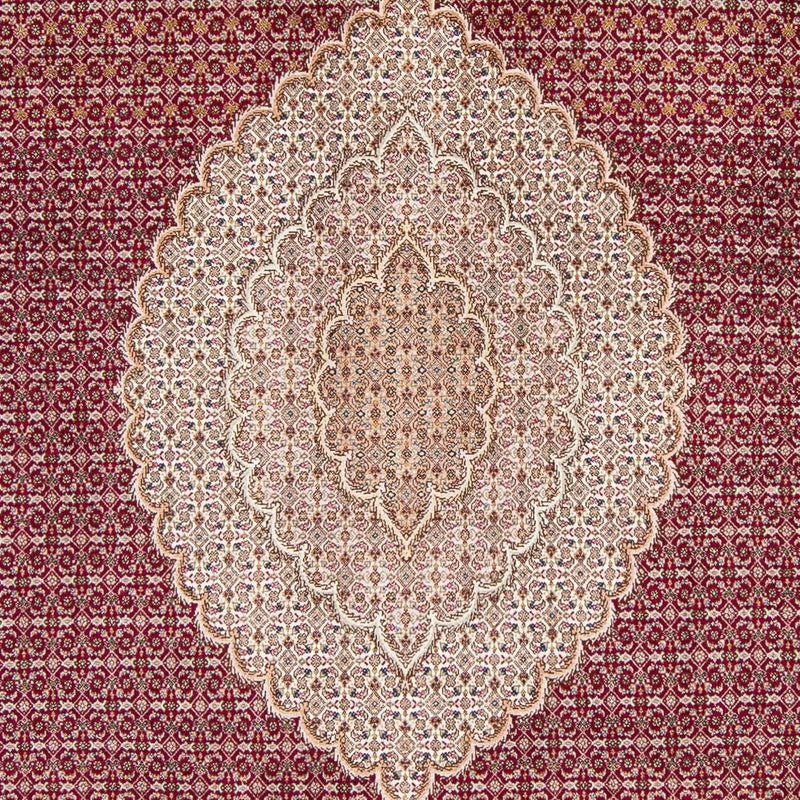 Tappeto Persero - Tabriz - 323 x 204 cm - rosso scuro