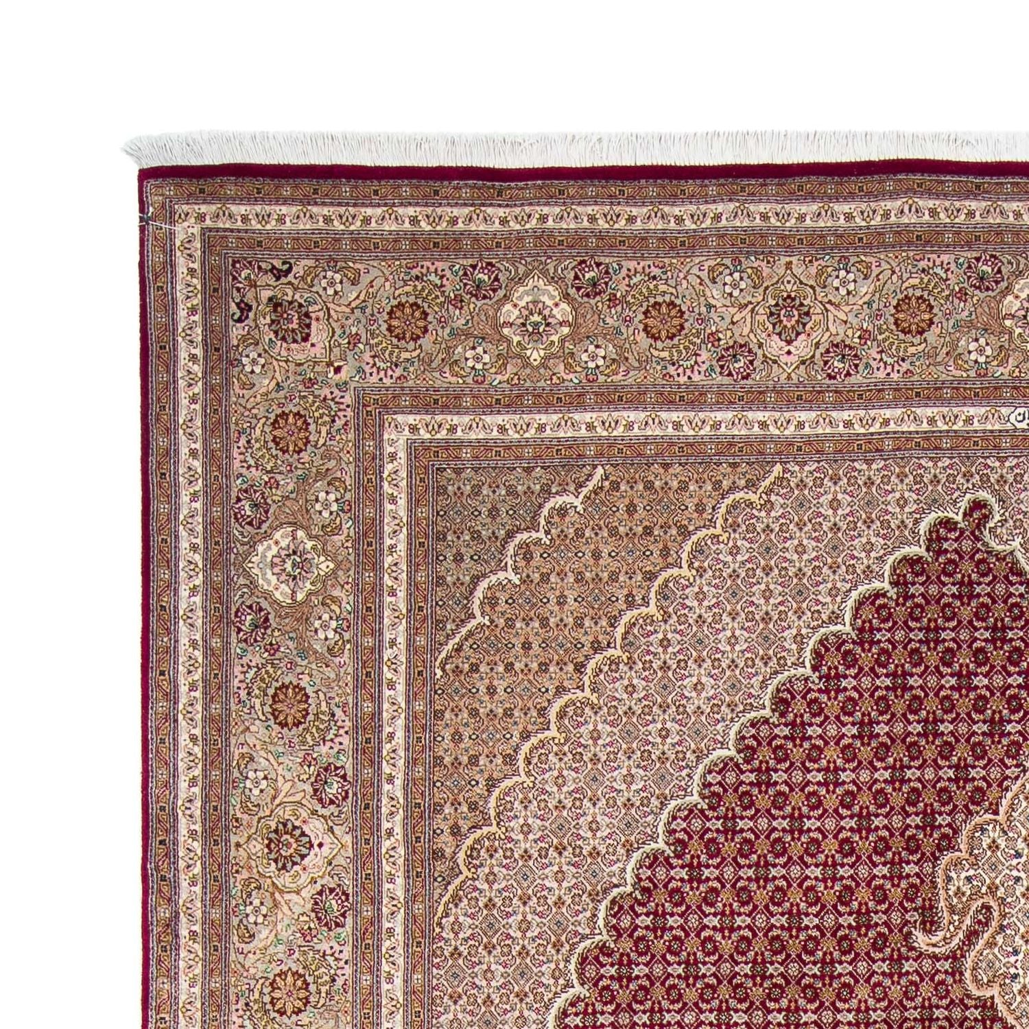 Tappeto Persero - Tabriz - 323 x 204 cm - rosso scuro