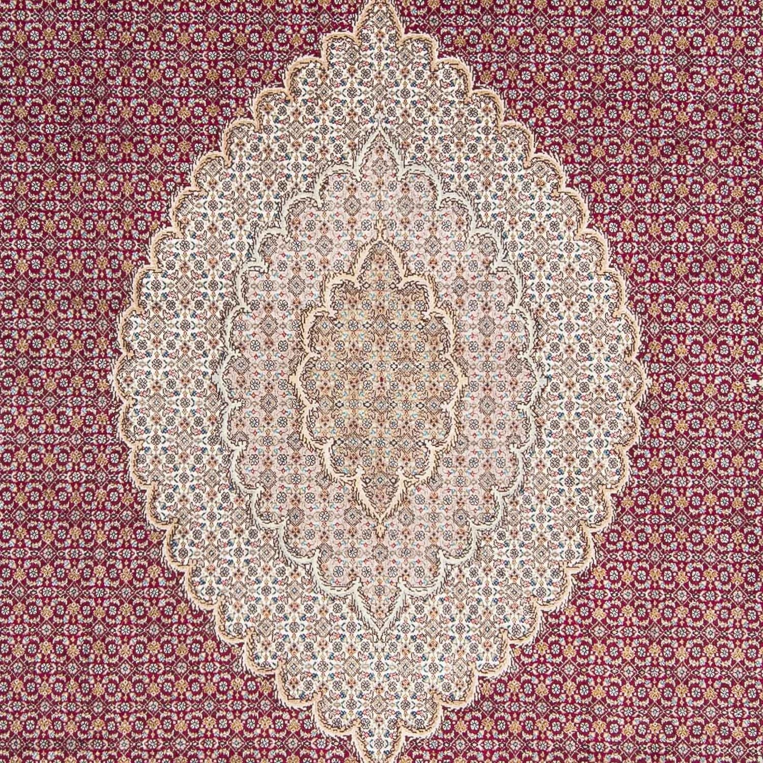 Tappeto Persero - Tabriz - 314 x 203 cm - rosso