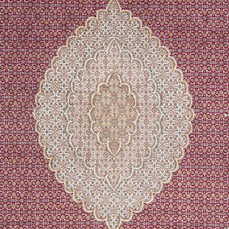 Tappeto Persero - Tabriz - 314 x 203 cm - rosso
