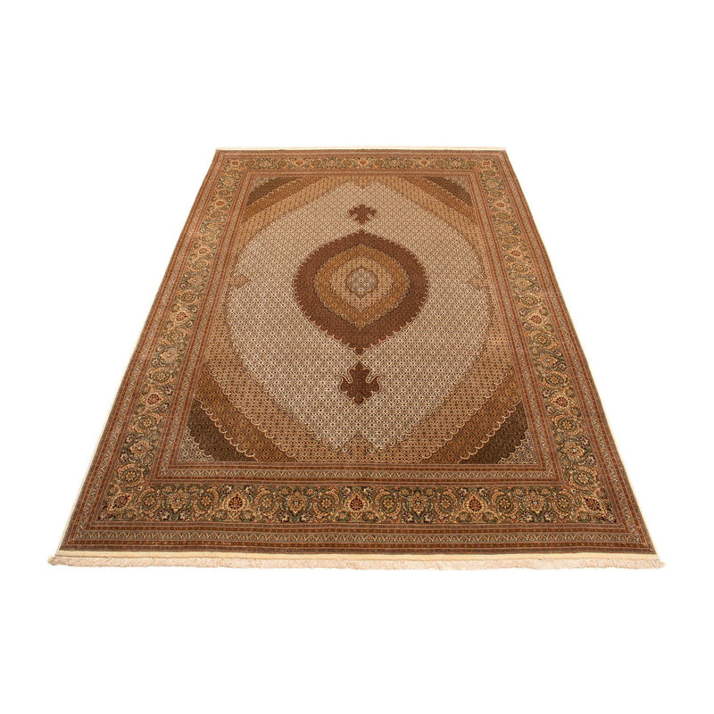 Tappeto Persero - Tabriz - 403 x 302 cm - marrone chiaro