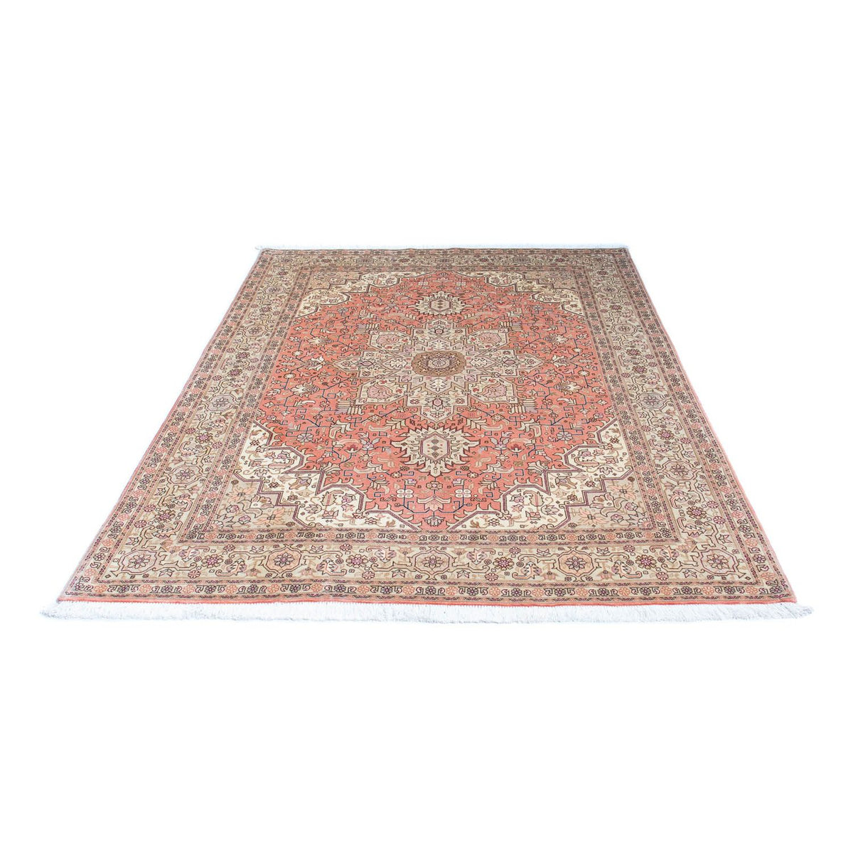 Tappeto Persero - Tabriz - Reale - 210 x 152 cm - beige