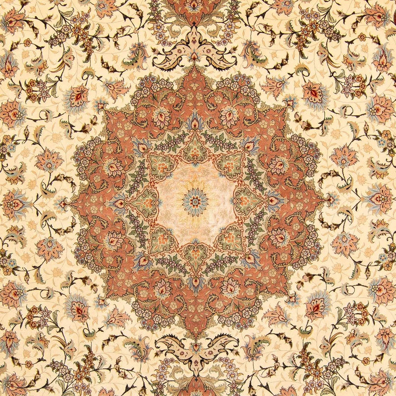 Tappeto Persero - Tabriz - Reale - 413 x 297 cm - marrone