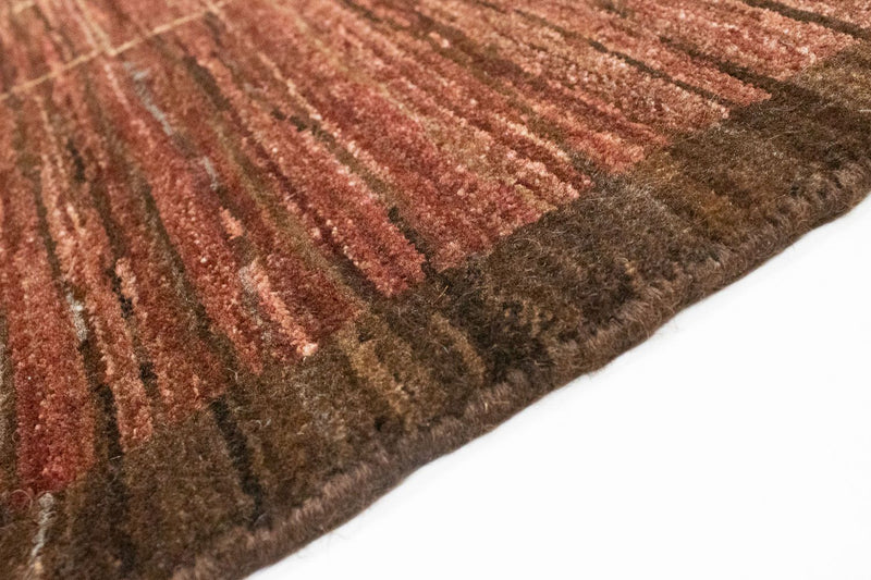 Tappeto Gabbeh - Loribaft Persero - 209 x 160 cm - cioccolato chiaro