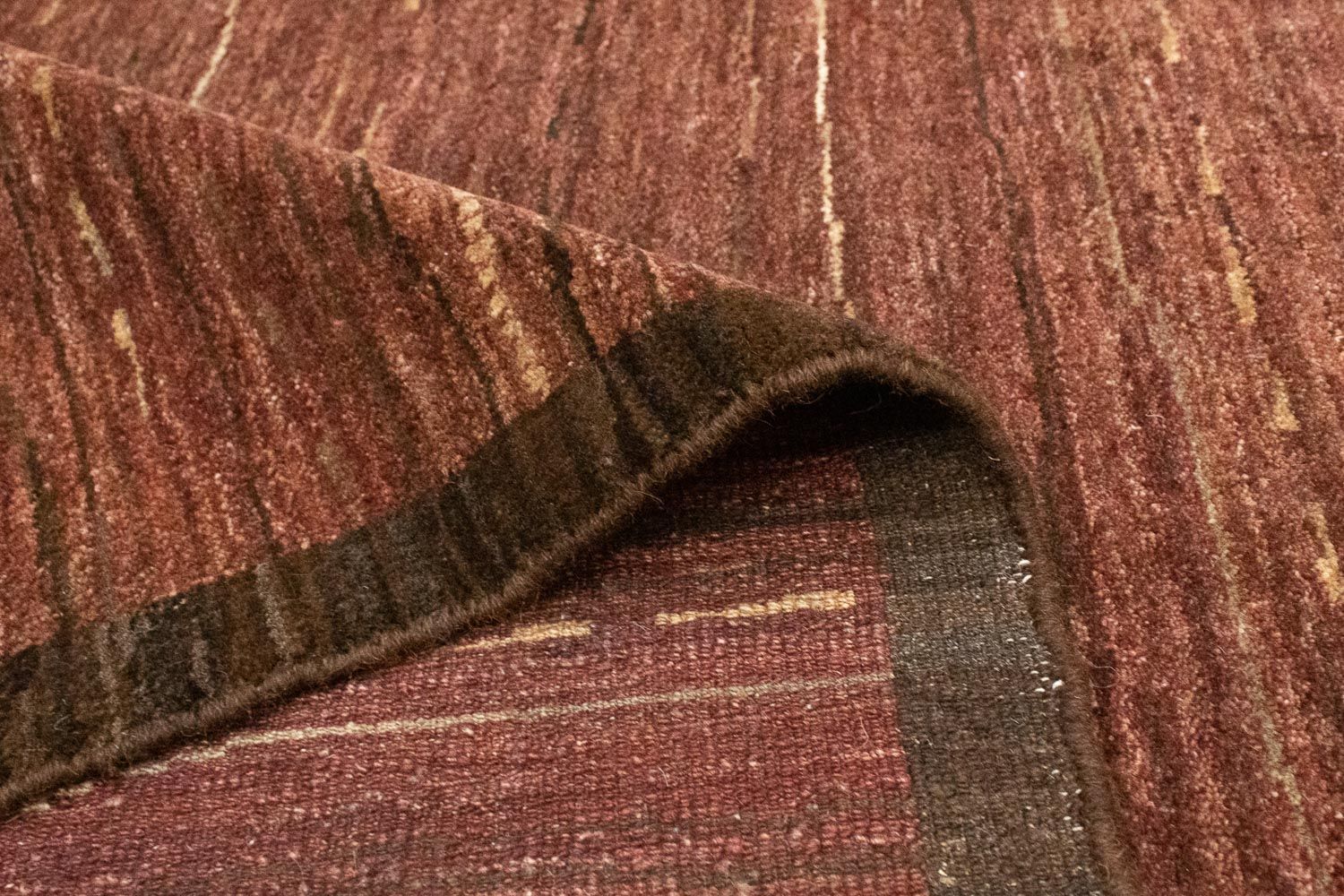 Tappeto Gabbeh - Loribaft Persero - 209 x 160 cm - cioccolato chiaro