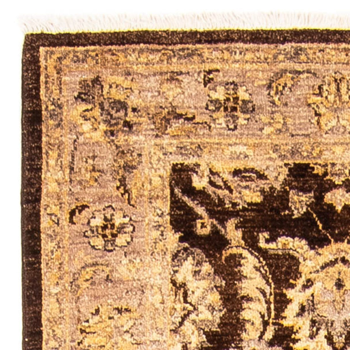 Tappeto corsia Tappeto Ziegler - 299 x 90 cm - marrone scuro