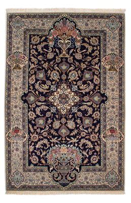 Tappeto Persero - Isfahan - Premio - 235 x 160 cm - blu scuro