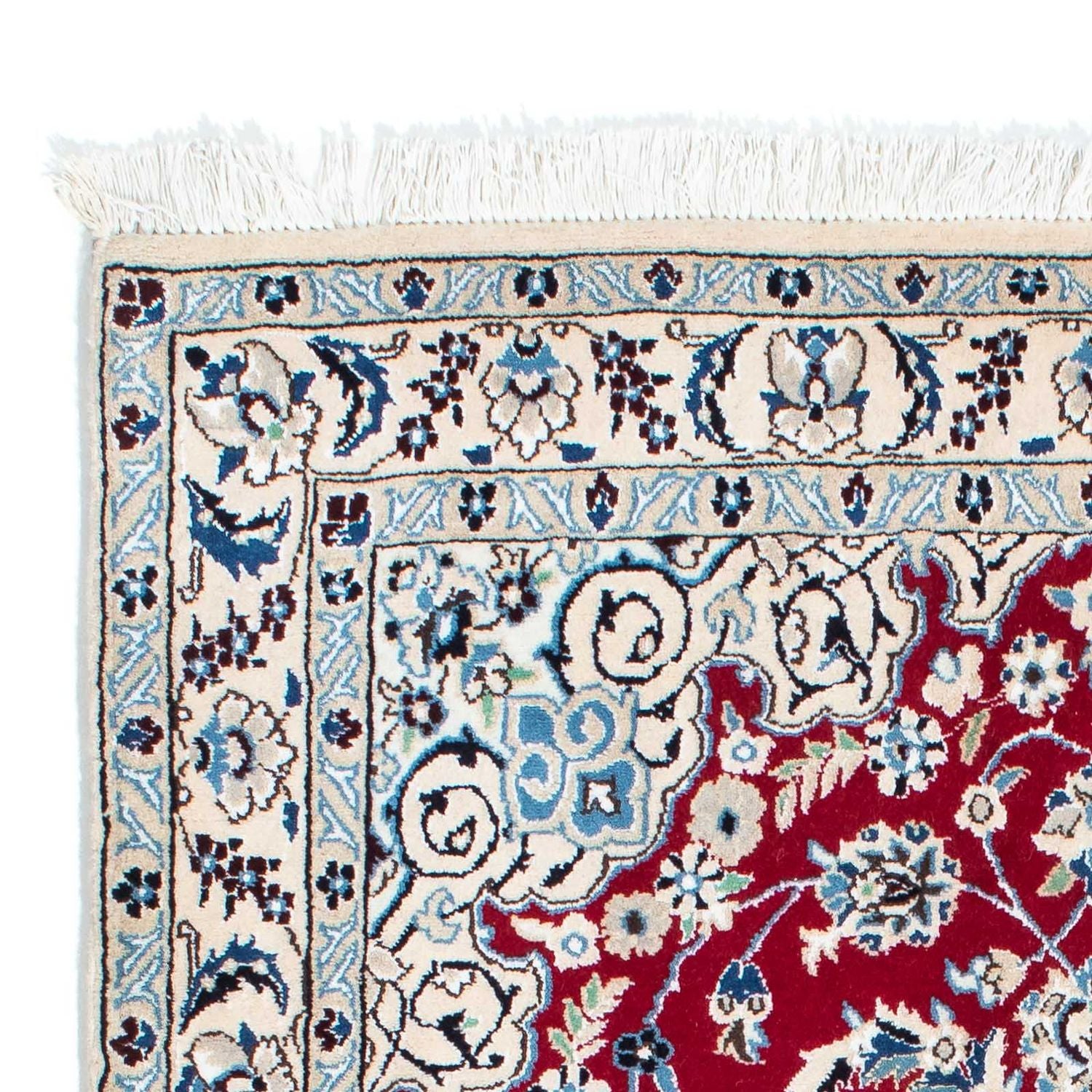 Tappeto Persero - Nain - Reale - 173 x 110 cm - rosso scuro