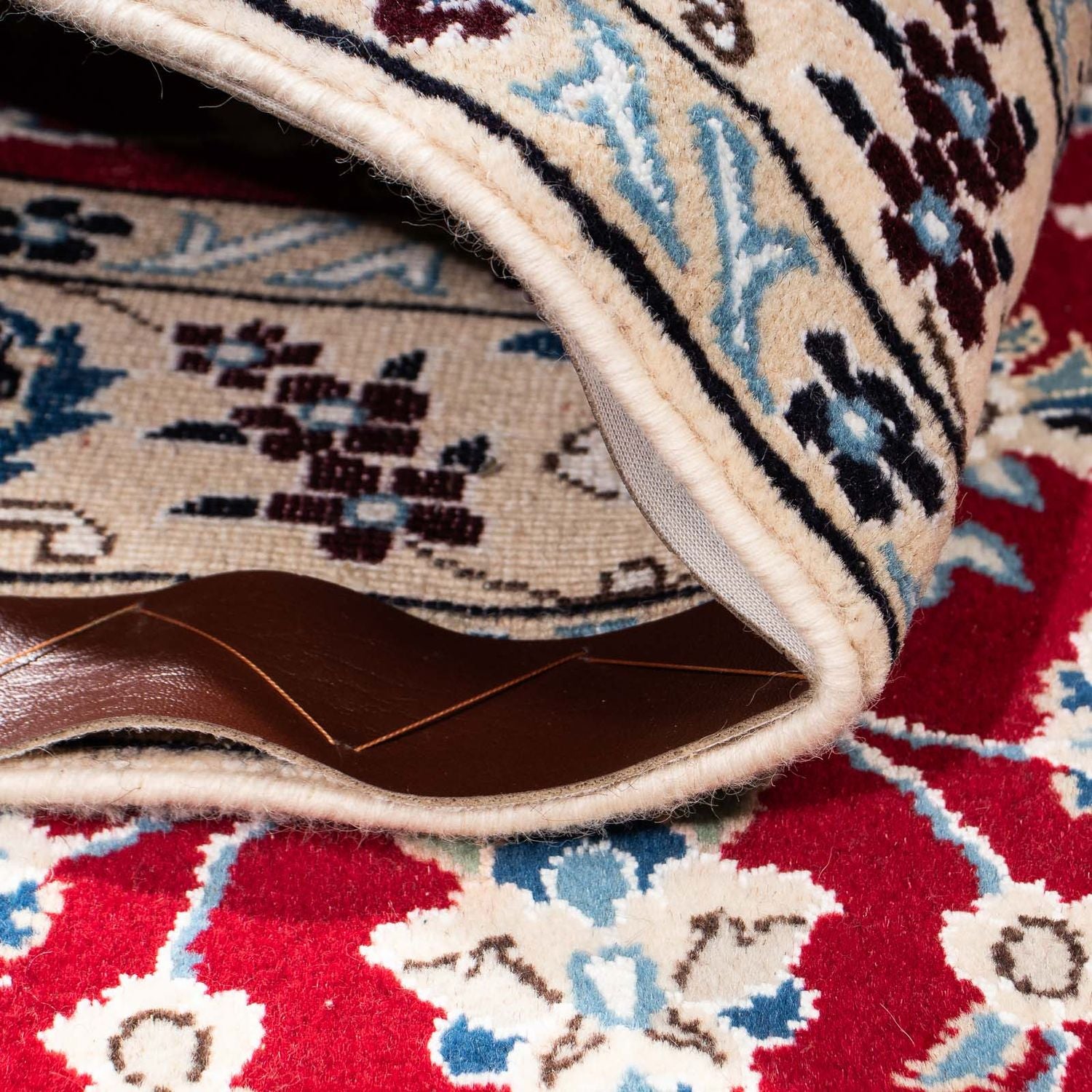 Tappeto Persero - Nain - Reale - 173 x 110 cm - rosso scuro