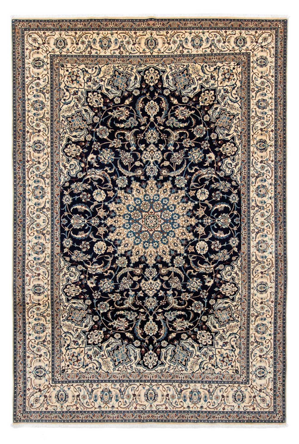Tappeto Persero - Nain - Reale - 309 x 203 cm - nero