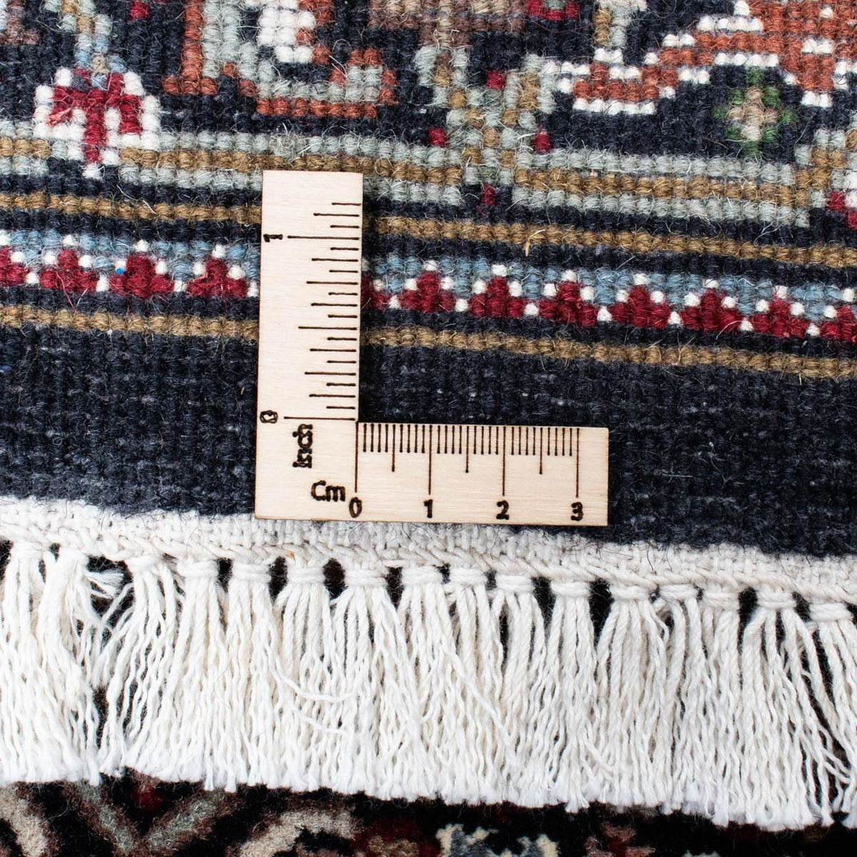 Tappeto corsia Tappeto Persero - Tabriz - 199 x 81 cm - blu scuro