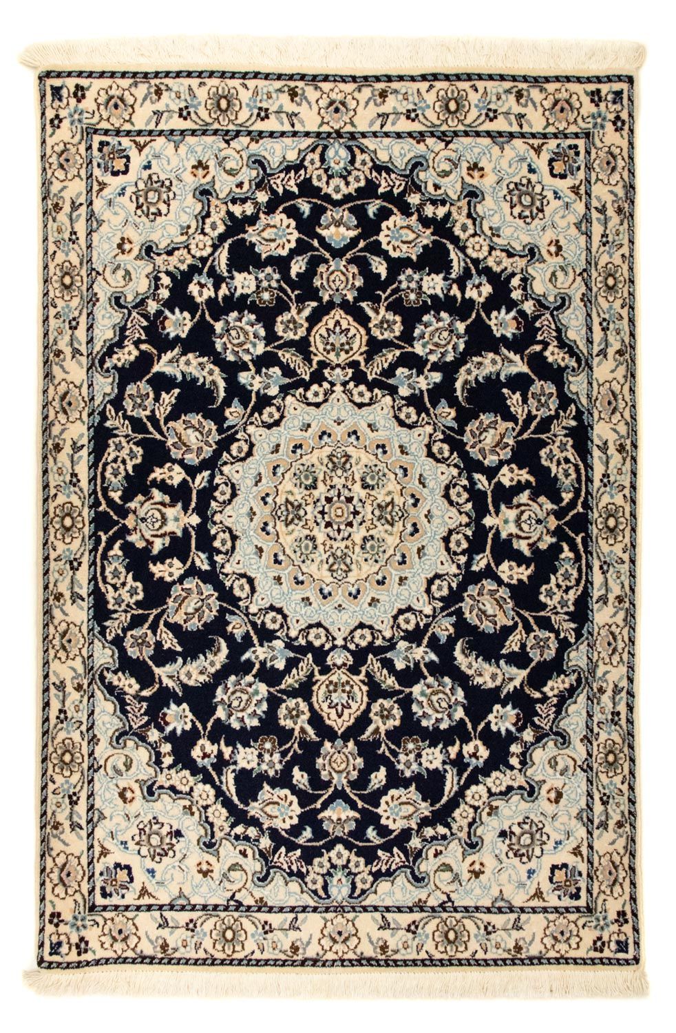 Tappeto Persero - Nain - Reale - 128 x 87 cm - blu scuro