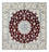 Tappeto Persero - Nain - Reale quadrato  - 156 x 145 cm - rosso scuro
