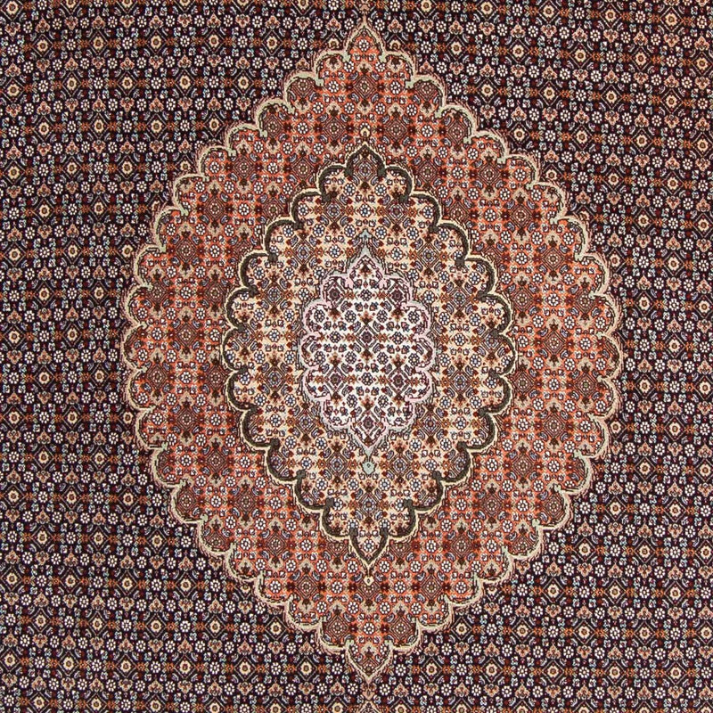 Tappeto Persero - Tabriz - 295 x 206 cm - marrone scuro