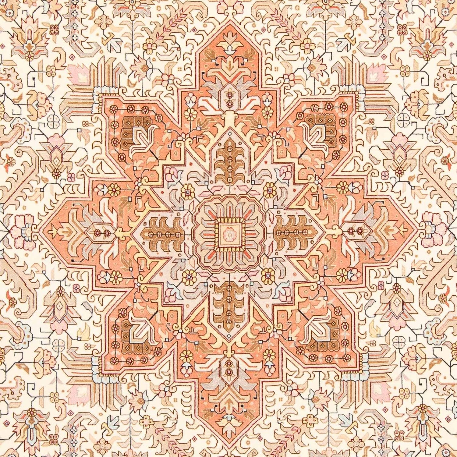 Tappeto Persero - Tabriz - Reale - 305 x 202 cm - beige