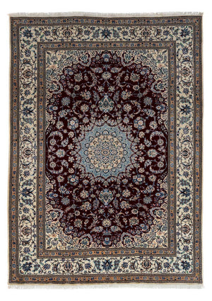 Tappeto Persero - Nain - Reale - 337 x 240 cm - rosso scuro