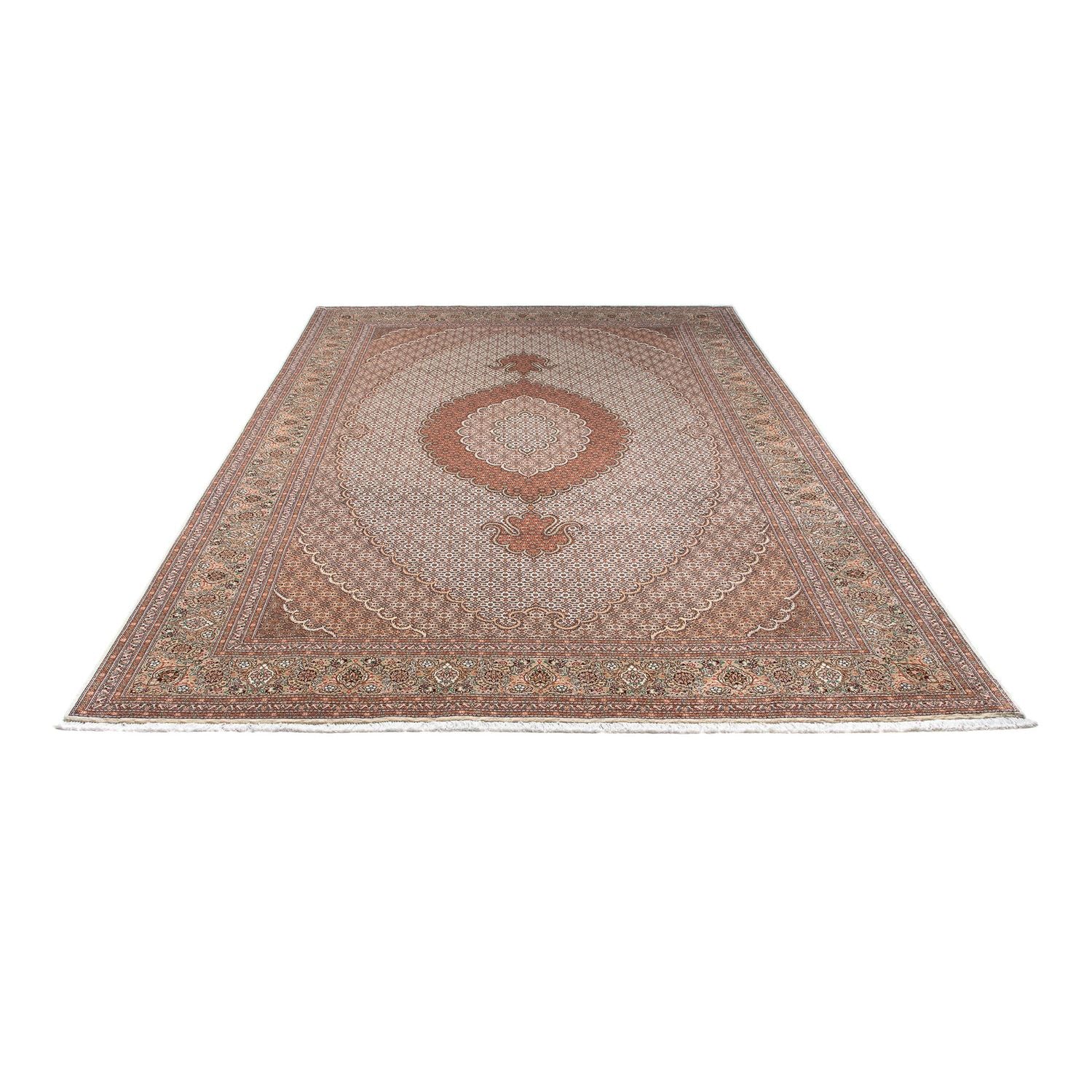Tappeto Persero - Tabriz - 300 x 200 cm - marrone chiaro