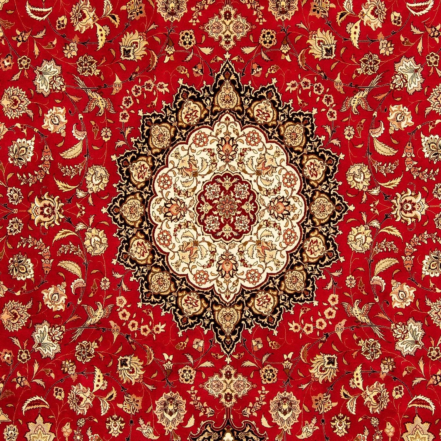 Tappeto Persero - Tabriz - Reale - 350 x 253 cm - rosso