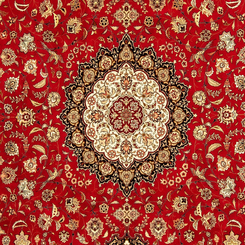 Tappeto Persero - Tabriz - Reale - 350 x 253 cm - rosso