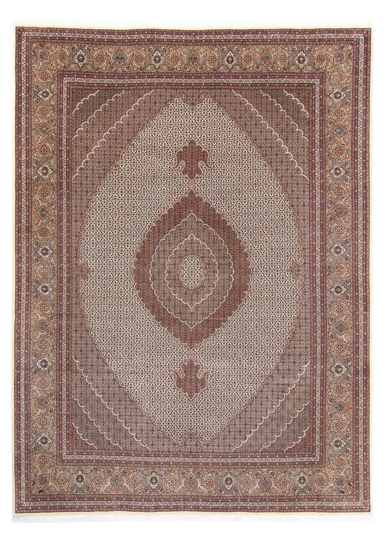 Tappeto Persero - Tabriz - 348 x 255 cm - marrone