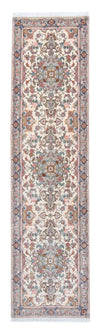 Tabriz - 50 Raj Tappeto 90x356cm - Tappeto persiano - Passatoia / Beige / 90 x 356 cm Passatoia