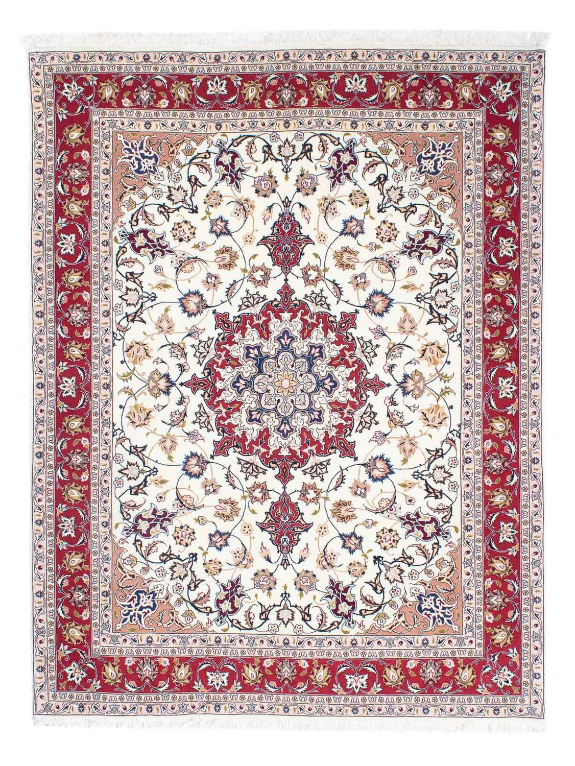 Tappeto Persero - Tabriz - Reale - 197 x 151 cm - beige