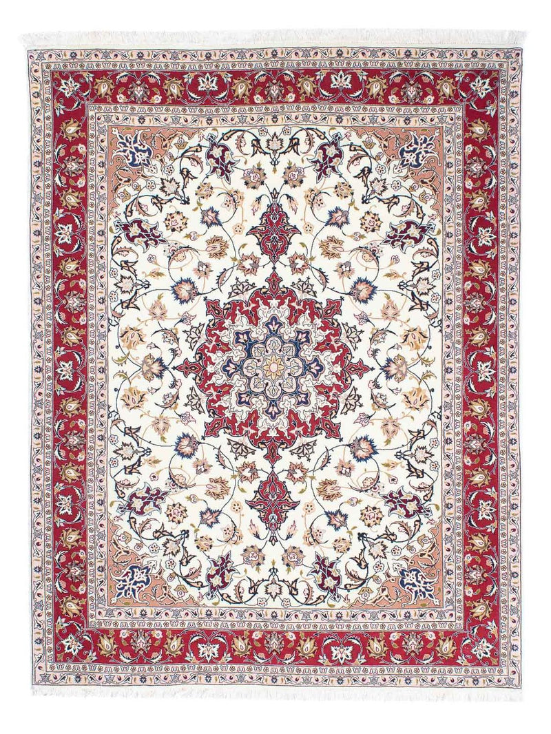 Tappeto Persero - Tabriz - Reale - 197 x 151 cm - beige