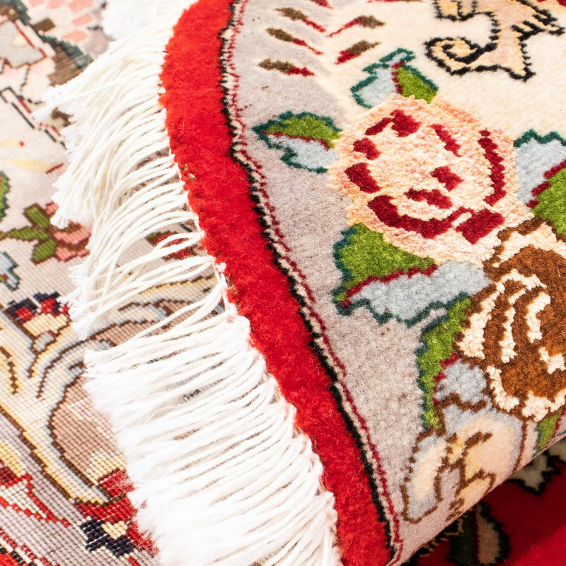 Tappeto Persero - Tabriz - Reale ovale  - 200 x 130 cm - rosso