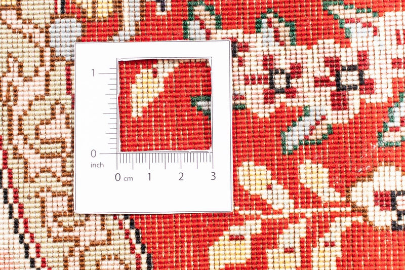 Tappeto Persero - Tabriz - Reale ovale  - 200 x 130 cm - rosso