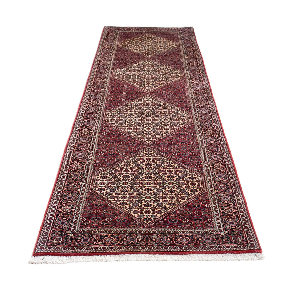 Tappeto corsia Tappeto Persero - Bidjar - 314 x 88 cm - rosso