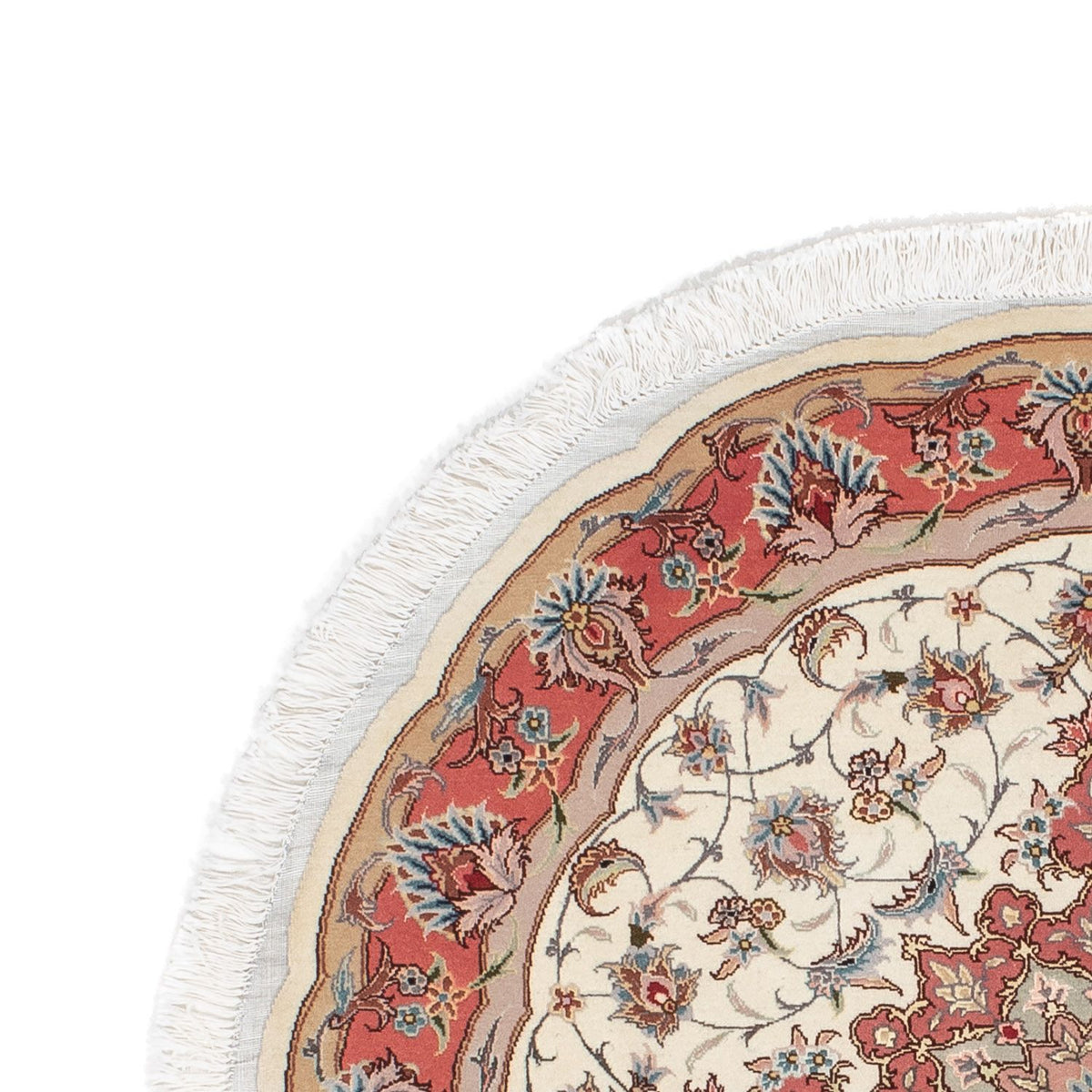 Tabriz - 50 Raj Tappeto 98x98cm - Tappeto persiano