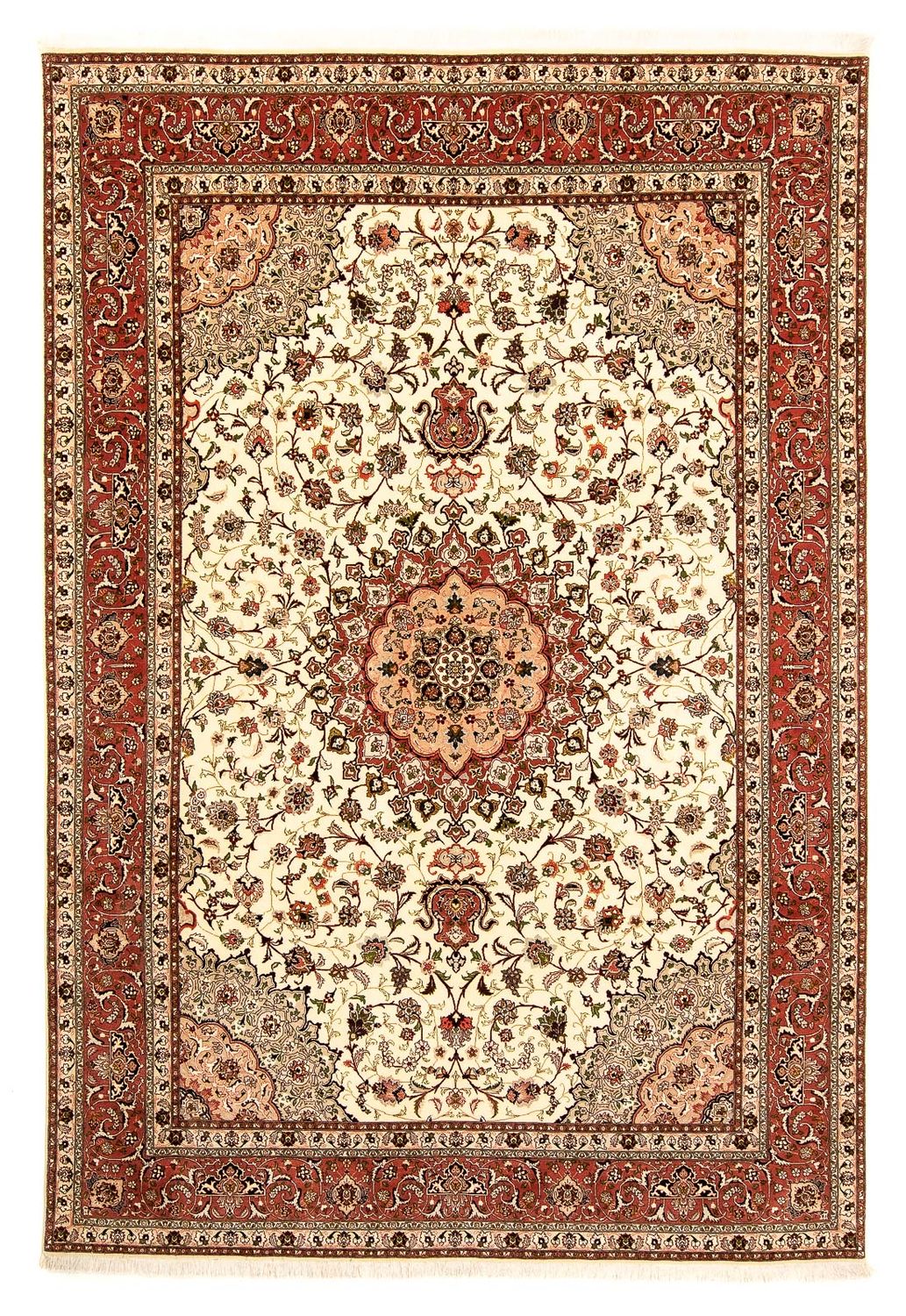 Tappeto Persero - Tabriz - Reale - 359 x 248 cm - beige