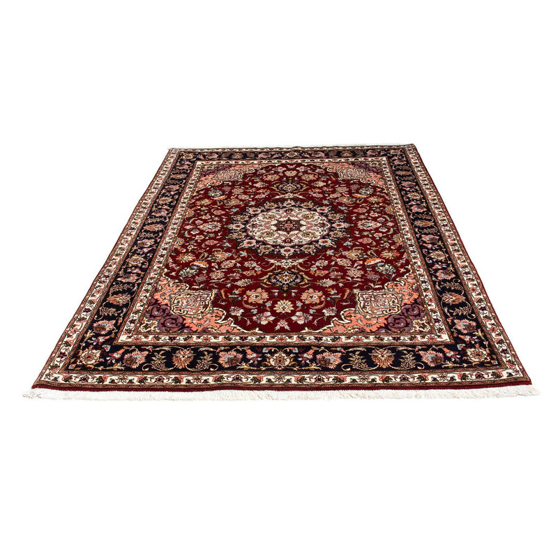 Tappeto Persero - Tabriz - Reale - 214 x 153 cm - rosso scuro