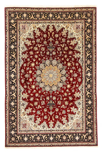 Tappeto Persero - Tabriz - Reale - 352 x 249 cm - rosso scuro
