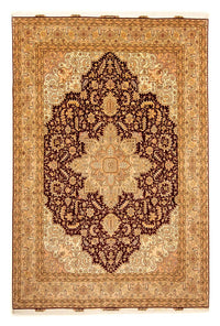 Tappeto Persero - Tabriz - Reale - 346 x 245 cm - marrone chiaro