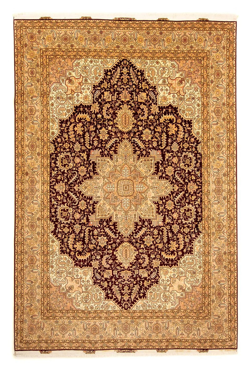 Tappeto Persero - Tabriz - Reale - 346 x 245 cm - marrone chiaro