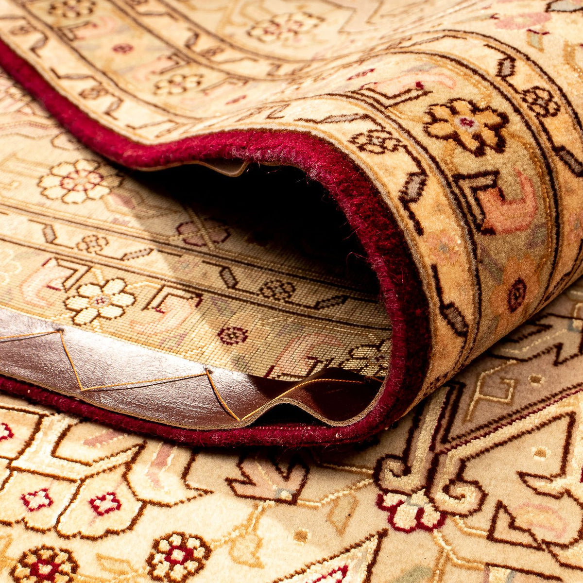 Tappeto Persero - Tabriz - Reale - 346 x 245 cm - marrone chiaro