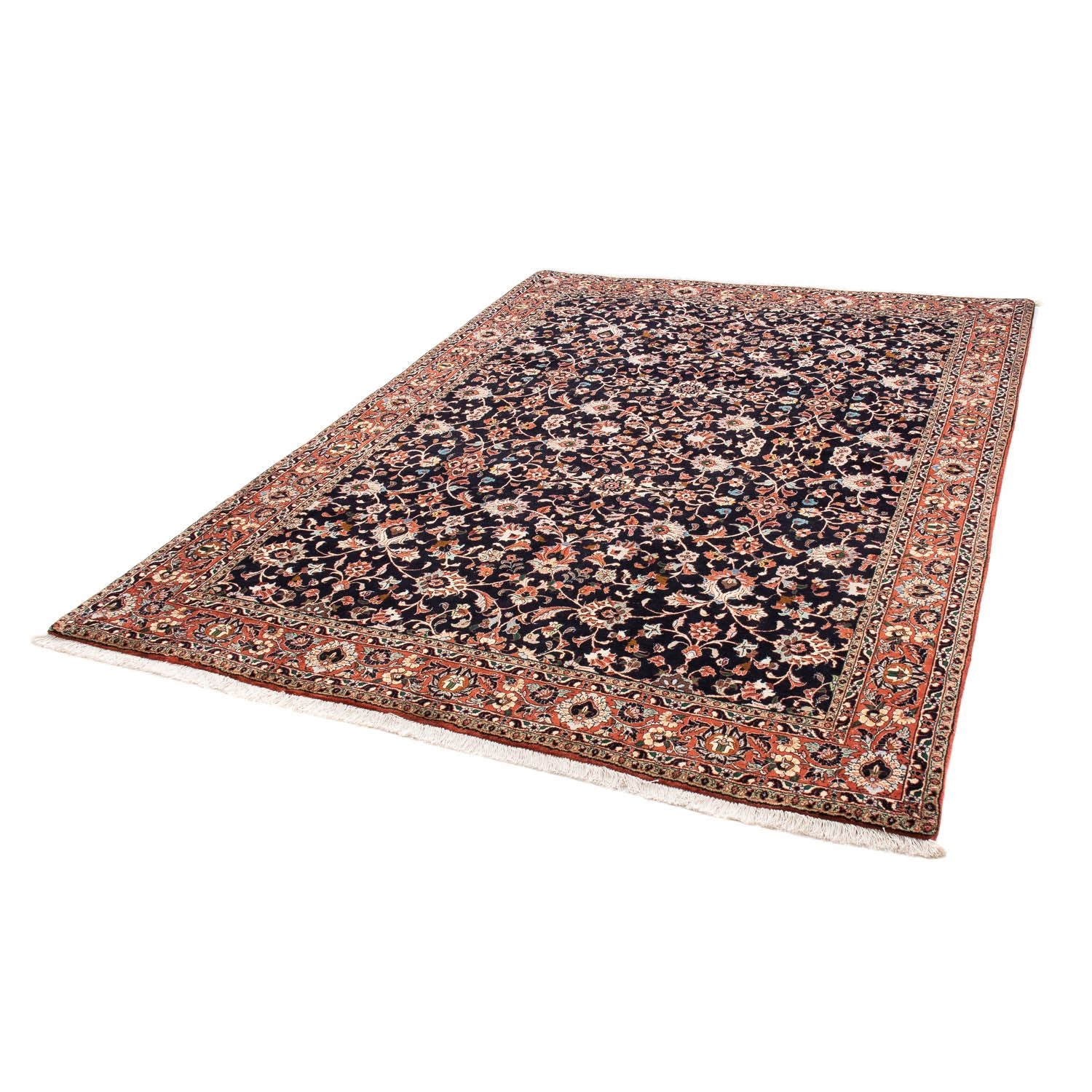Tappeto Persero - Bidjar - 225 x 166 cm - blu scuro