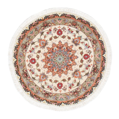 Tabriz - 50 Raj Tappeto 100x100cm - Tappeto persiano