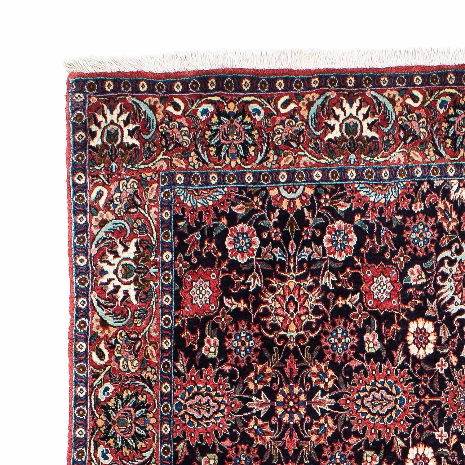 Tappeto Persero - Bidjar - 219 x 130 cm - blu scuro