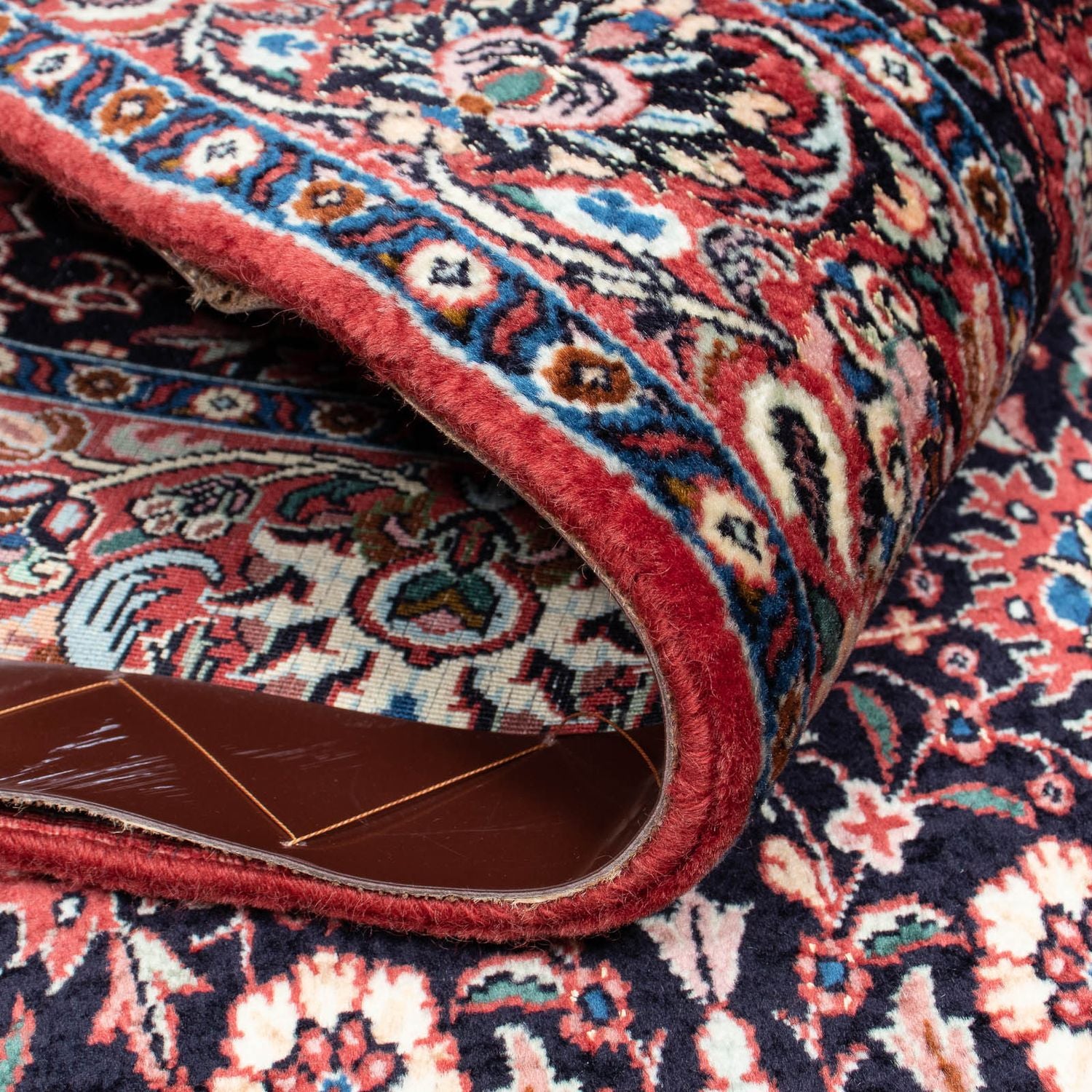 Tappeto Persero - Bidjar - 219 x 130 cm - blu scuro