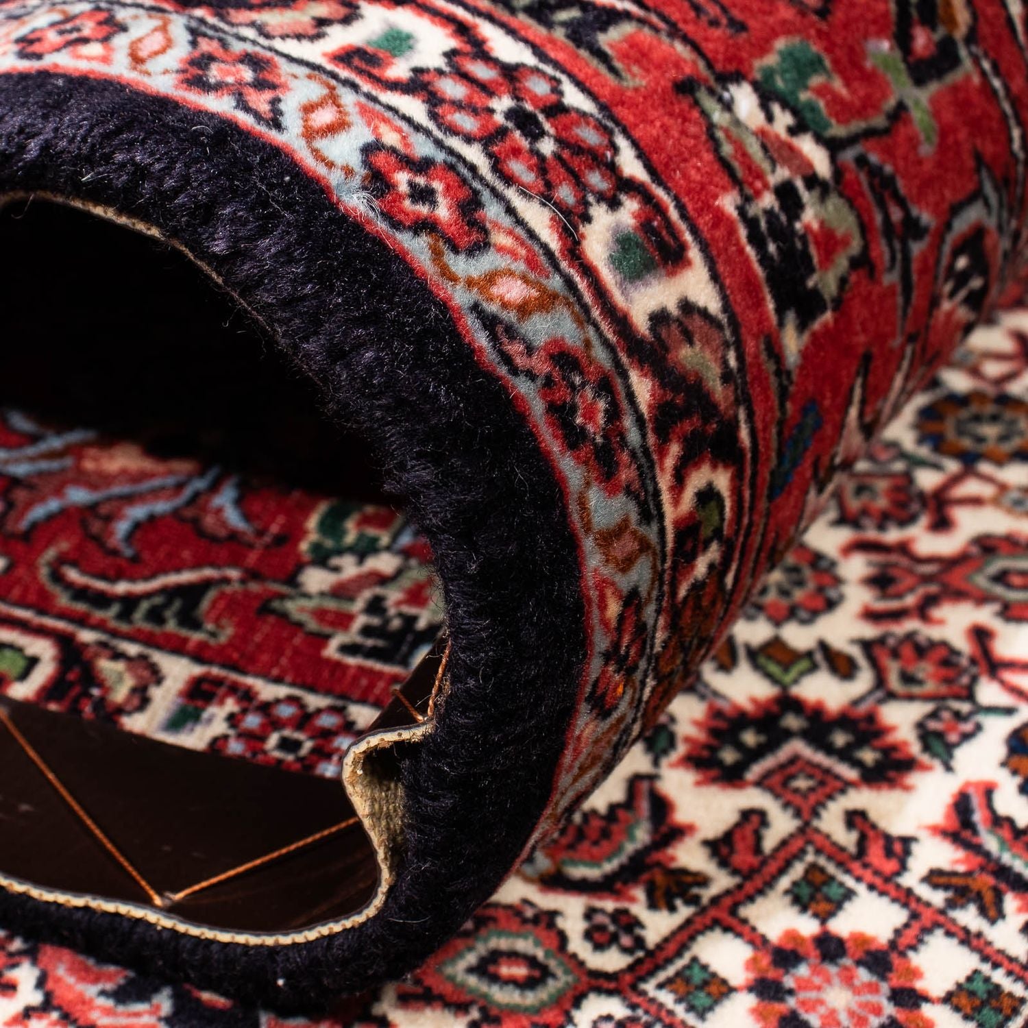 Tappeto Persero - Bidjar - 251 x 171 cm - rosso scuro